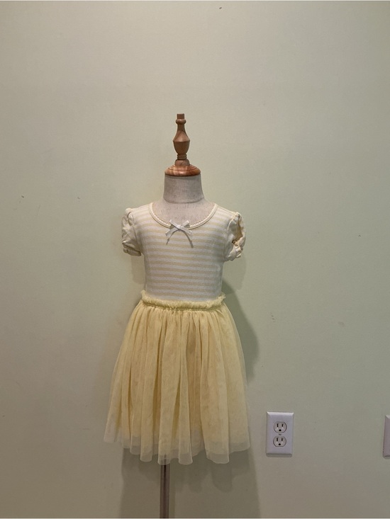 Gymboree Other - Gymboree Cream and Yellow Tulle Dress